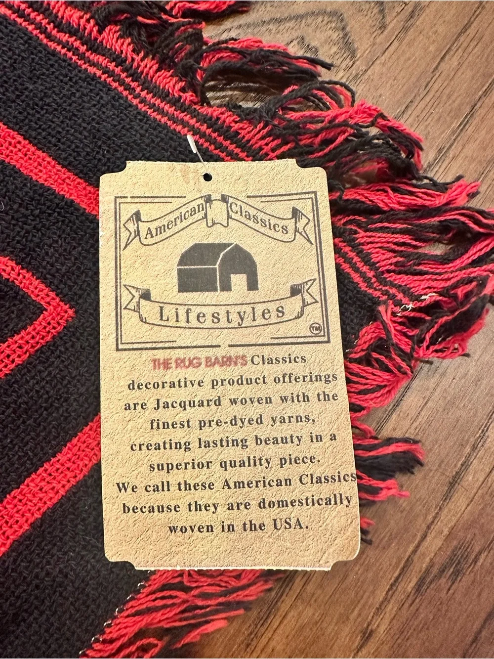 NWT - University of Maryland - Throw Blanket - Looks great hung on wall!
